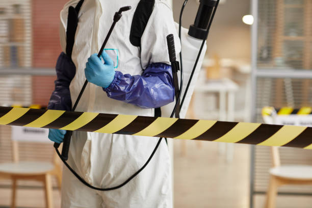 Professional Biohazard technician working in Teterboro, NJ
